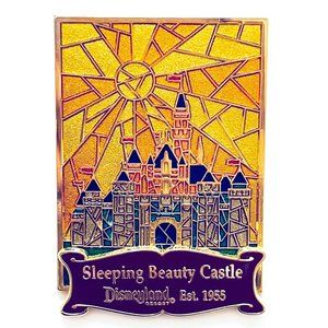 Disney DLR Sleeping Beauty Castle Stained Glass Cast Exclusive Limited Edition 5